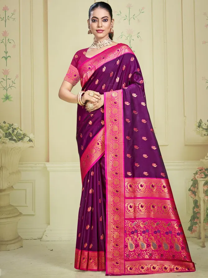 Rajsangini Silk By Bunawat Silk Wedding Wear Sarees Wholesale In India